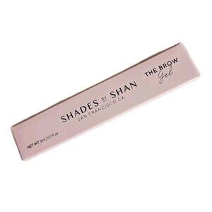 SHADES BY SHAN THE BROW GEL Eyebrow Gel Clear Shade New with Box